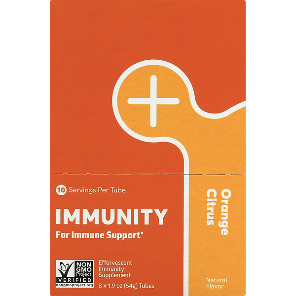 Dietary Supplements Nuun Immunity, Orange Citrus hero