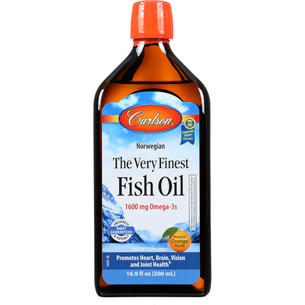 Vitamins & Supplements Carlson Fish Oil hero