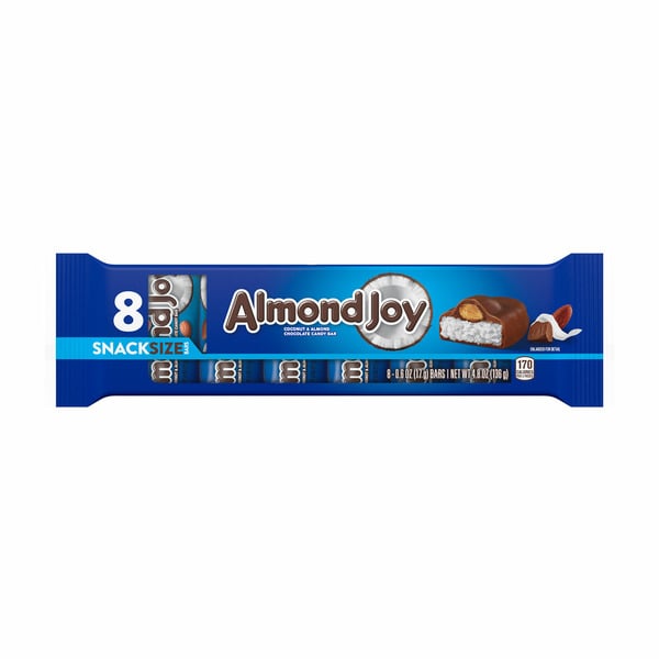 Candy & Chocolate ALMOND JOY Coconut and Almond Chocolate Snack Size Candy hero