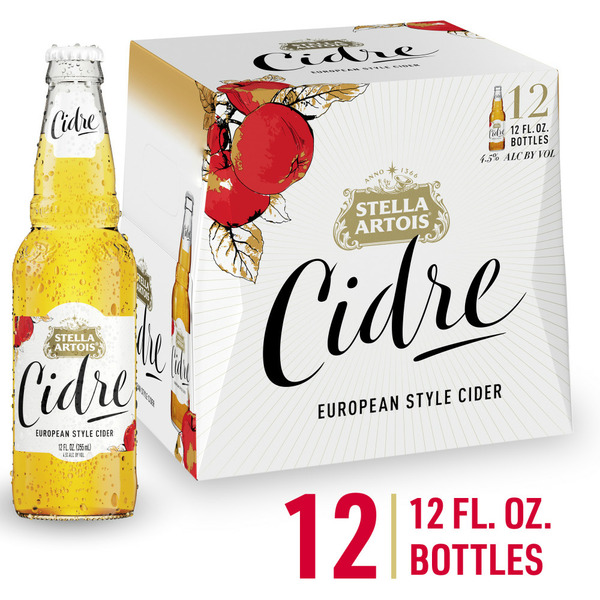 Ciders Stella Artois European Style Hard Cider Bottles hero