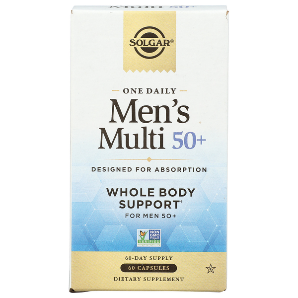 Vitamins & Supplements Solgar One Daily Mens Multi 50 Plus hero