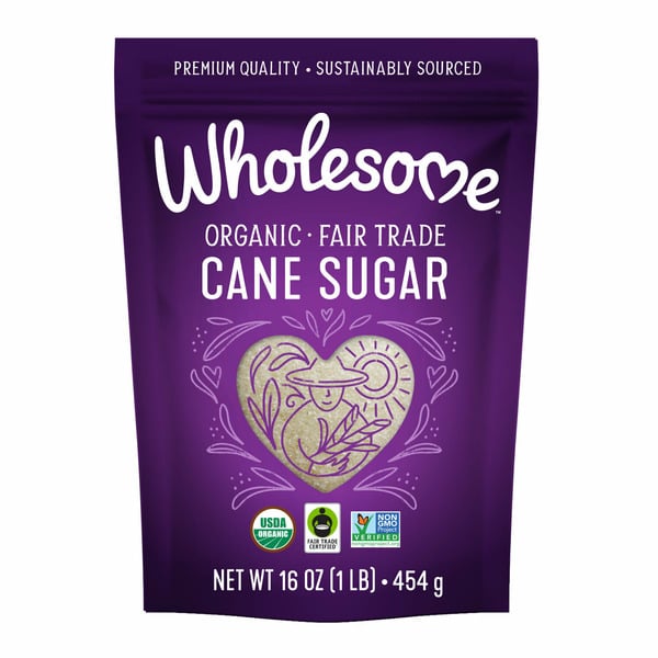 Baking Ingredients Wholesome Organic Fair Trade Cane Sugar hero