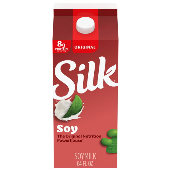 Nutmilk & Dairy Free Silk Original Soy Milk, Dairy Free, Gluten Free hero