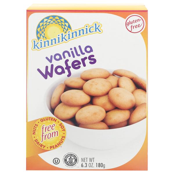 Cookies & Cakes Kinnikinnick Wafers, Vanilla hero