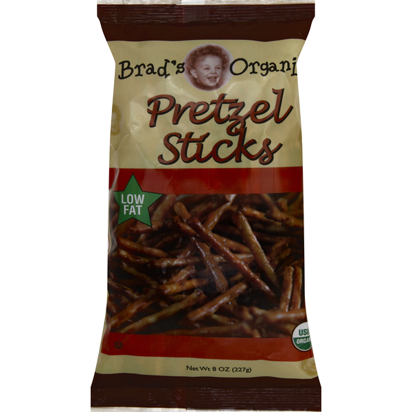 Chips & Pretzels Brads Organic Pretzel, Sticks hero