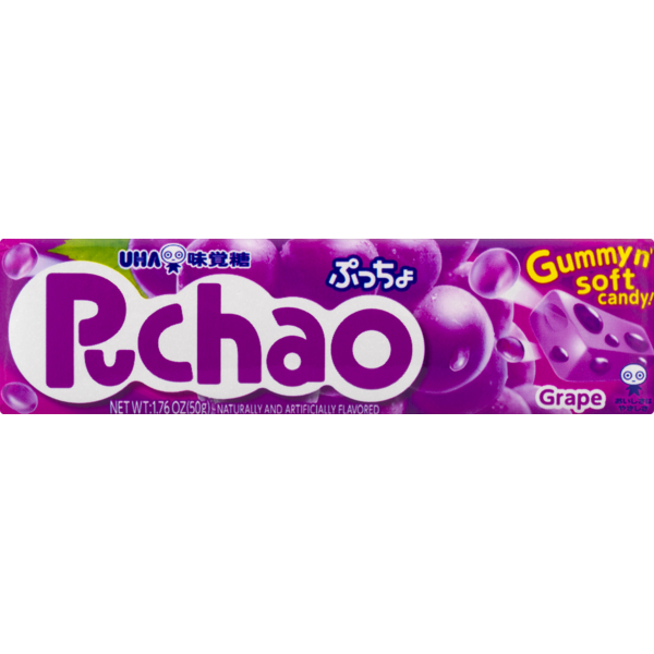 Candy & Chocolate Puchao Soft Candy, Grape, Gummyn' hero