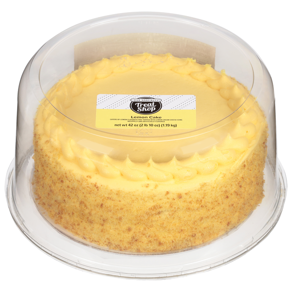 Bakery Desserts Our Specialty Cake, Lemon, 8 Inch hero