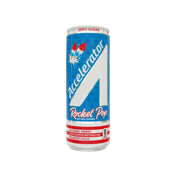 A SHOC Accelerator Rocket Pop Smart Energy Drink hero