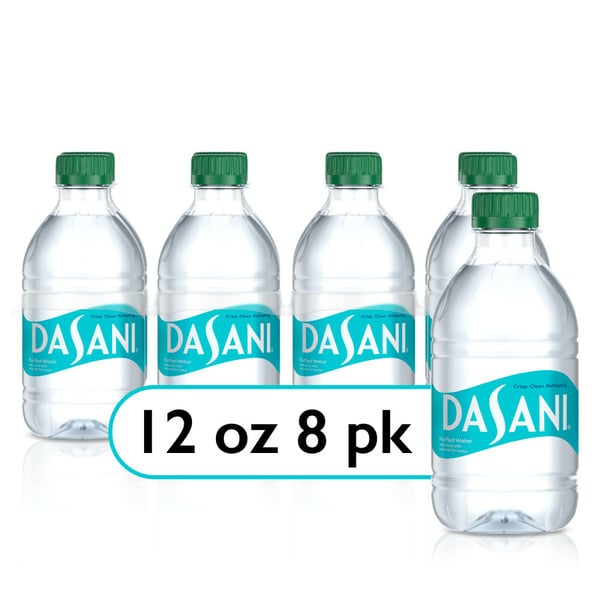 Water, Mixers & Sparkling Water DASANI Purified Bottled Water, Pack hero