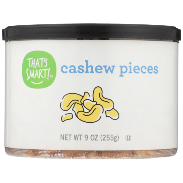 Nuts, Seeds & Dried Fruit That's Smart! Cashew Pieces hero