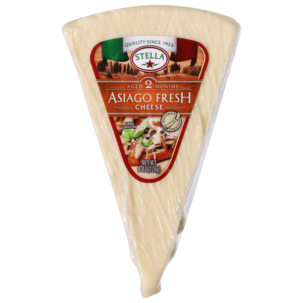 Specialty Cheeses Stella Cheese, Asiago Fresh hero