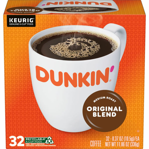 Coffee Dunkin' K-Cups, Original Blend Medium Roast Coffee hero