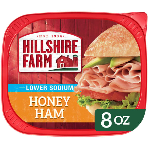 Packaged Lunch Meat Hillshire Farm Ultra Thin Sliced Lunchmeat, Lower Sodium Ham hero