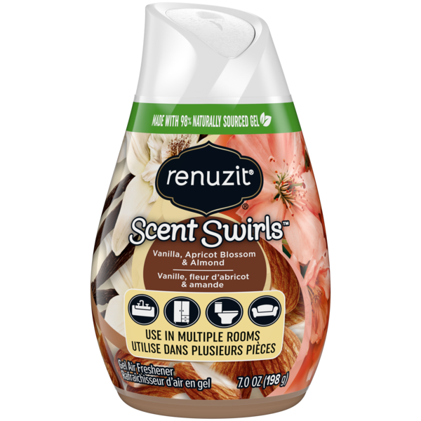 Air Fresheners & Candles Renuzit Scent Swirls Vanilla, Apricot Blossom & Almond Gel Air Freshener hero