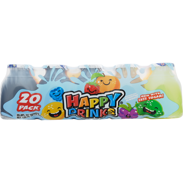 Happy Drinks Drinks, Assorted Flavors, 20 Pack hero