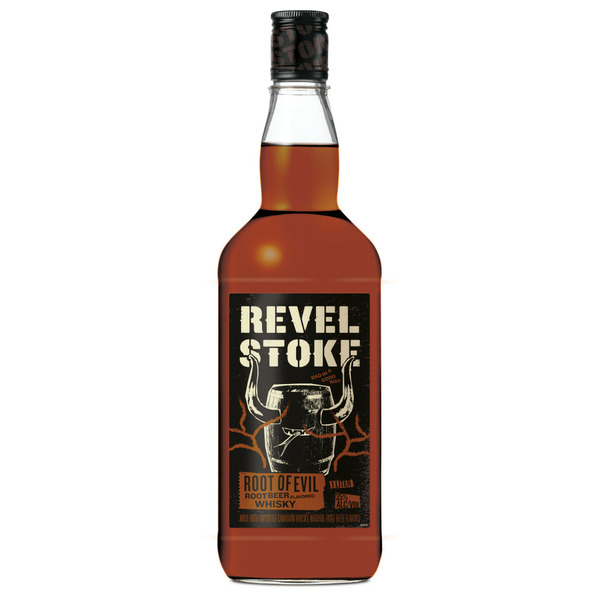 Whiskey Revel Stoke Root Beer Flavored Whisky Root of Evil 70 hero