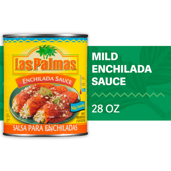 Mexican/Hispanic/Latino Foods Las Palmas Mild Enchilada Sauce hero