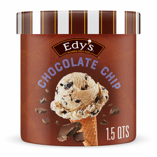 Ice Cream & Toppings Edy's/Dreyer's Chocolate Chip Ice Cream hero