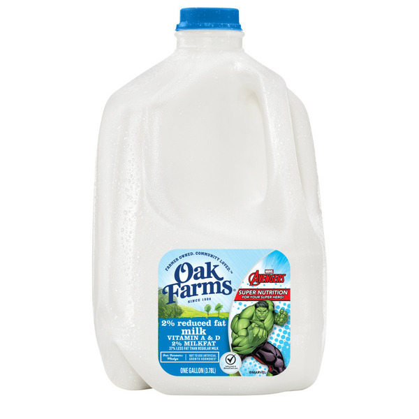 Milk Oak Farms Reduced Fat Milk hero