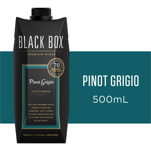 Single Serve Wines Black Box Wines Pinot Grigio White Wine Go Pack hero