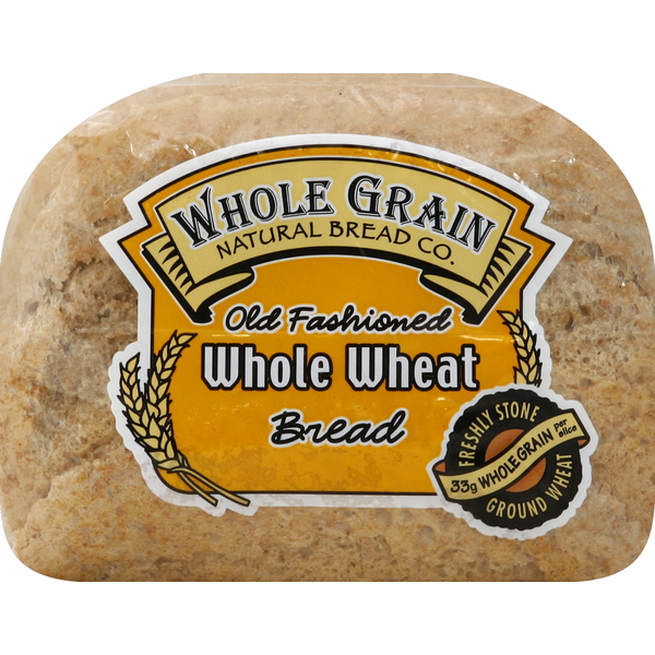 Bread Whole Grain Bread Co. Old Fashioned Whole Wheat Bread hero