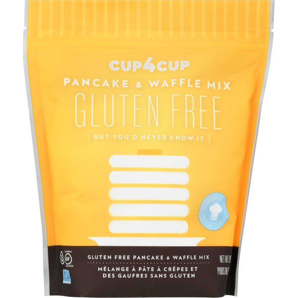 Hot Cereal & Pancake Mixes Cup4Cup Pancake & Waffle Mix, Gluten Free hero