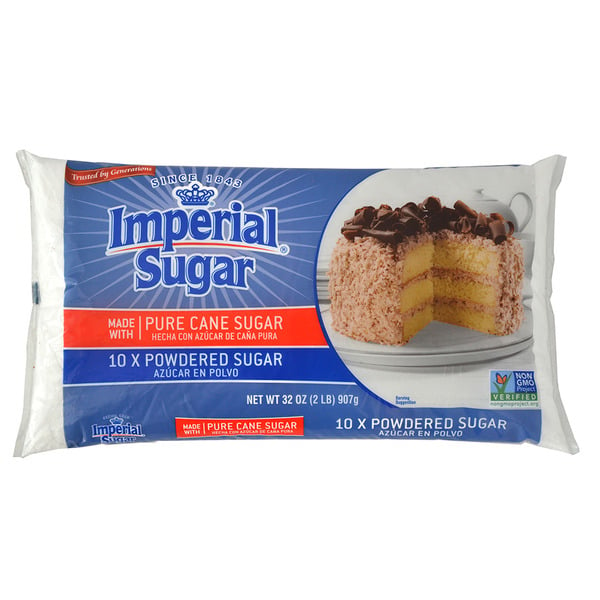 Baking Ingredients Imperial Sugar 10x Confectioners Powdered Sugar hero