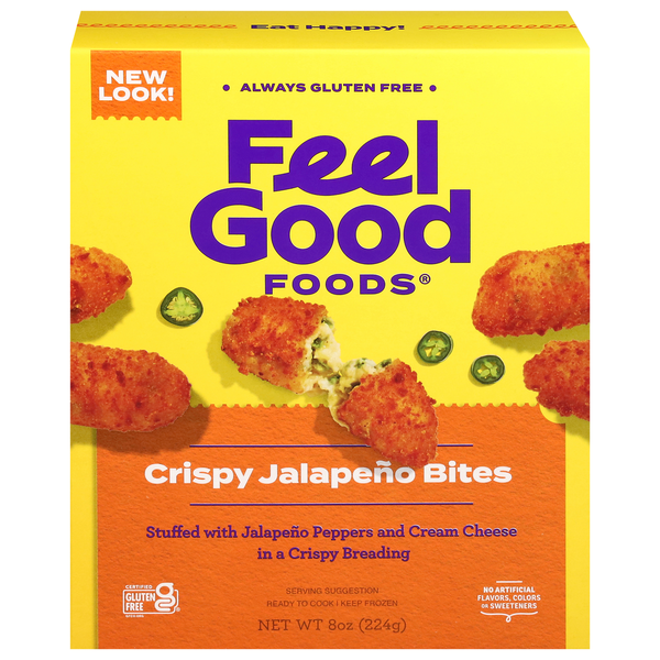 Feel Good Foods Jalapeno Bites, Crispy hero