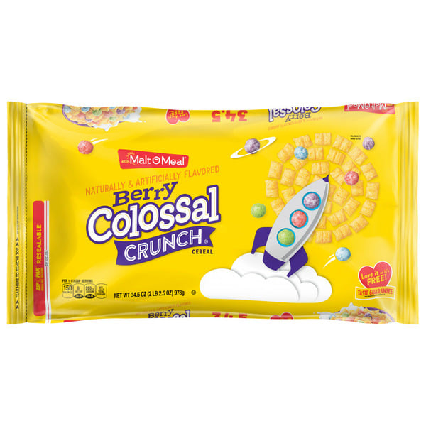 Cereal Malt-O-Meal Berry Colossal Crunch Cereal hero