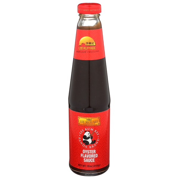 Asian Foods Lee Kum Kee Panda Brand Oyster Flavored Sauce hero