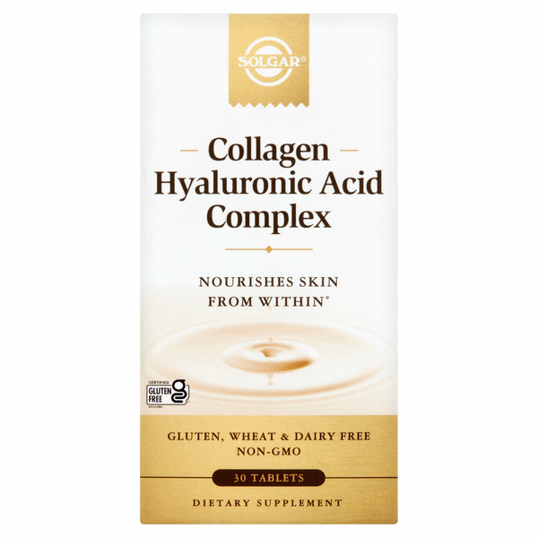 Vitamins & Supplements Solgar Collagen Hyaluronic Acid Complex Dietary Supplement hero