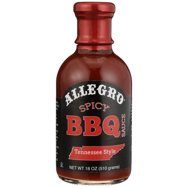 Marinades & Meat Preparation Allegro BBQ Sauce Tennessee Style Spicy hero