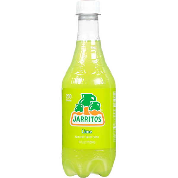 Soft Drinks Jarritos Soda, Natural Flavor, Lime hero