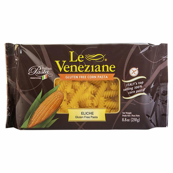 Dry Pasta Le Veneziane Eliche Gluten Free Corn Pasta hero