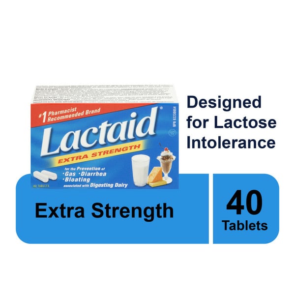 Digestion Lactaid Extra Strength Tablets hero