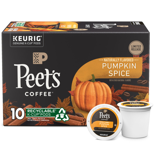 Gelson s Peet s Coffee Pumpkin Spice K Cup Pods Same Day Delivery or Pickup Gelson s