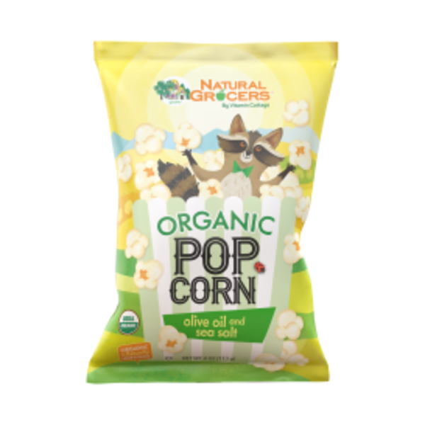 Popcorn & Jerky Natural Grocers Ready-to-Eat Organic Olive Oil Popcorn hero