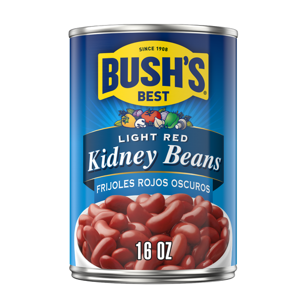 Canned Meals & Beans Bush's Best Light Red Kidney Beans hero