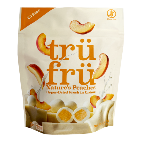 Nuts, Seeds & Dried Fruit Tru Fru Nature's Hyper-Dried Peaches & Crème hero