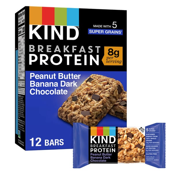 Energy & Granola Bars KIND Peanut Butter Banana Dark Choc hero