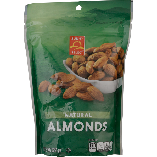 Nuts, Seeds & Dried Fruit Sunny Select Almonds, Natural hero