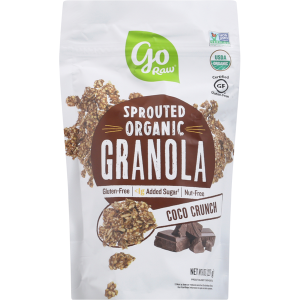 Go Raw Granola, Organic, Coco Crunch, Sprouted hero