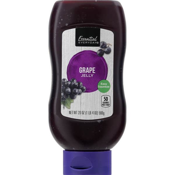 Spreads Essential Everyday Jelly, Grape, Easy Squeeze hero