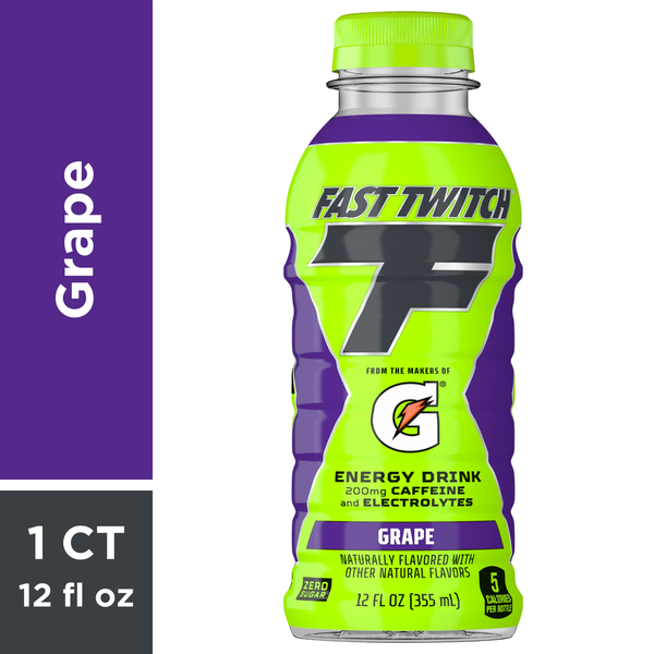 Energy & Sports Drinks Fast Twitch Energy Drink Grape hero