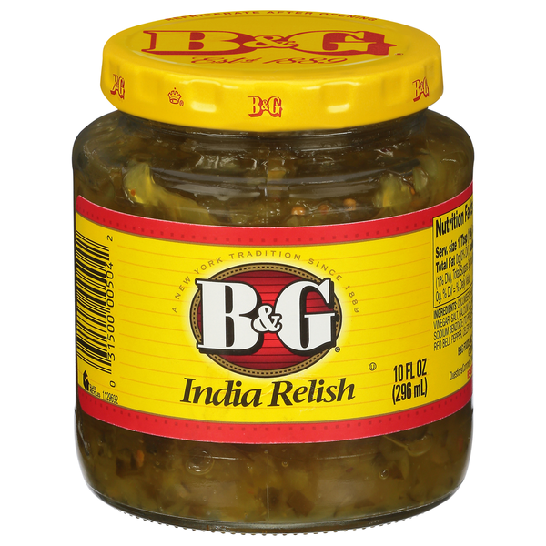 Condiments B&G India Relish hero