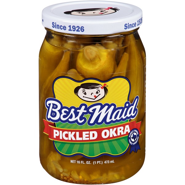 Pickled Goods & Olives Best Maid Pickles Pickled Okra hero