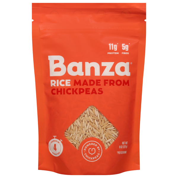 Grains, Rice & Dried Goods Banza Rice hero