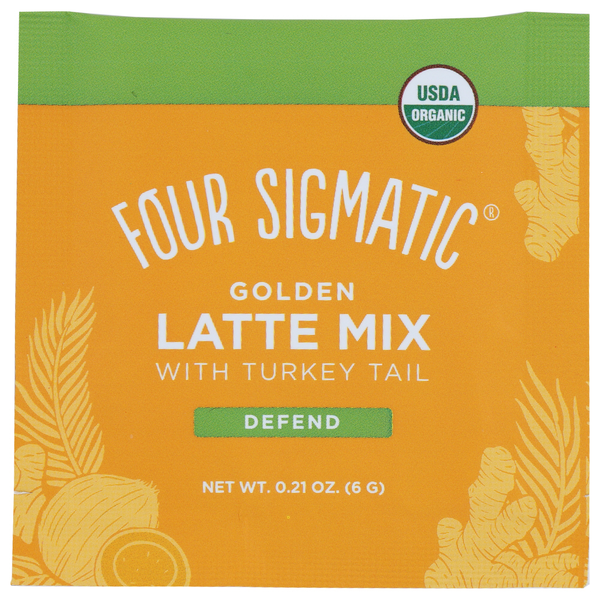 Vitamins & Supplements Four Sigmatic Golden Latte Mix With Turkey Tail hero