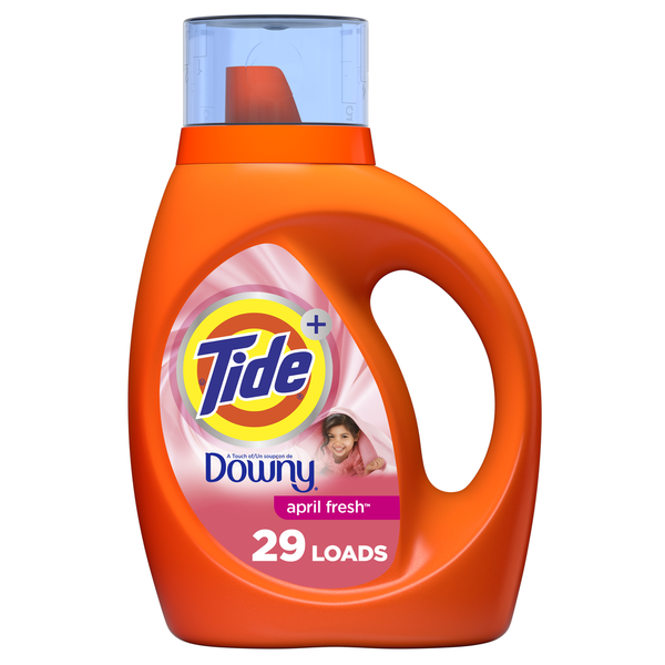 Tide Plus A Touch of Downy Liquid Laundry Detergent hero