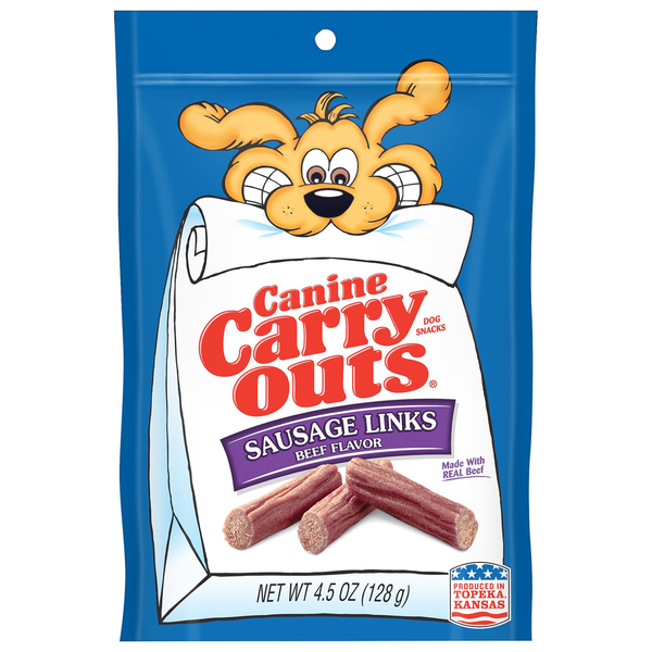 Canine Carry Outs Dog Treat, beef hero